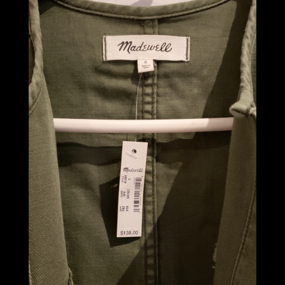 Madewell Utility Jacket NWT - Picture 2 of 3